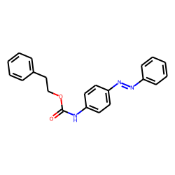 P-phenylazo carbanilic acid, phenethyl ester