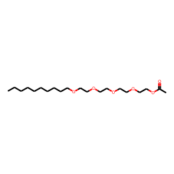 2-(2-(2-(2-decyloxy-ethoxy)-ethoxy)-ethoxy)-ethanol, acetate