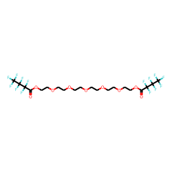 2-[2-[2-[2-[2-[2-(2,2,3,3,4,4,4-Heptafluorobutanoyl)oxyethoxy]ethoxy]ethoxy]ethoxy]ethoxy]ethyl 2,2,3,3,4,4,4-heptafluorobutanoate