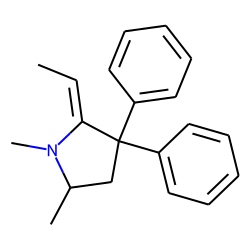 Pyrrolidine, 1,5-dimethyl-2-ethylidene-3,3-diphenyl