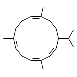 1,3,6,10-Cyclotetradecatetraene, 3,7,11-trimethyl-14-(1-methylethyl)-, [S-(E,Z,E,E)]-
