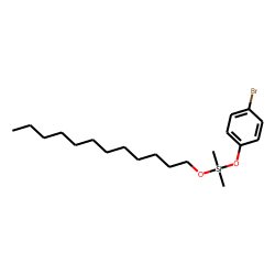 Silane, dimethyl(4-bromophenoxy)dodecyloxy-
