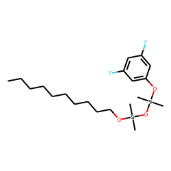 Silane, dimethyl(dimethyl(3,5-difluorophenoxy)silyloxy)decyloxy-