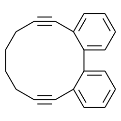 Dibenzo[a,c]cyclododecene, 5,6,11,12-tetradehydro-7,8,9,10-tetrahydro-