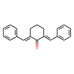 Cyclohexanone, 2,6-bis(phenylmethylene)-