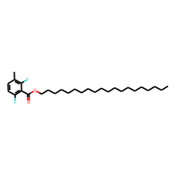2,6-Difluoro-3-methylbenzoic acid, eicosyl ester