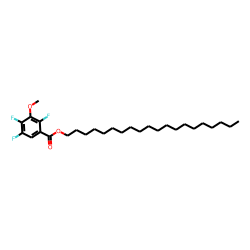 3-Methoxy-2,4,5-trifluorobenzoic acid, eicosyl ester