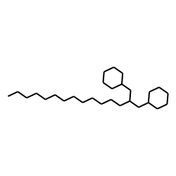 Cyclohexane, 1,1'-(2-tridecyl-1,3-propanediyl)bis-