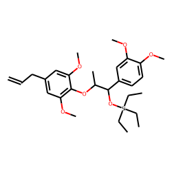 2-(4-Allyl-2,6-dimethoxy-phenoxy)-1 -(3,4-dimethoxy-phenyl)-propan-1-ol, TES