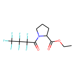 l-Proline, n-heptafluorobutyryl-, ethyl ester