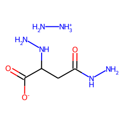 Succinic acid, hydrazino-, 4-hydrazide, cmpd with hydrazine