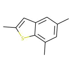 Benzo[b]thiophene, 2,5,7-trimethyl-