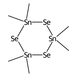 1,3,5-Triselena-2,4,6-tristannacyclohexane, 2,2,4,4,6,6-hexamethyl-