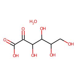 Hexulosonic acid, l-xylo-,hydrate