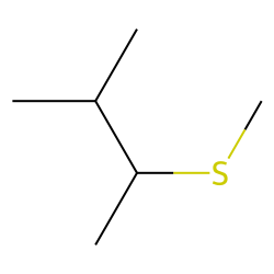 Butane, 2-methyl-3-(methylthio)-