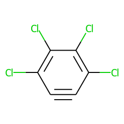 1,3-Cyclohexadien-5-yne, 1,2,3,4-tetrachloro-