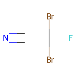 Dibromo fluoroacetonitrile
