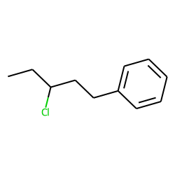 Benzene, (3-chloropentyl)