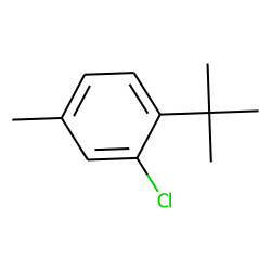 Benzene, 3-chloro-1-methyl-4-(1,1-dimethylethyl)