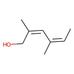 2,4-Dimethyl-2,4-hexadien-1-ol, not E,E, # 1