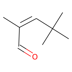 2-Pentenal, 2,4,4-trimethyl-