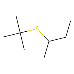sec-Butyl t-butyl sulfide
