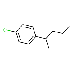 Benzene, 1-chloro-4-(1-methylbutyl)