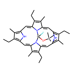 Silica-1,3,5,7-tetramethyl-2,4,6,8-tetraethylporphyrine complex, F-OTMS