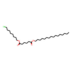 Adipic acid, 8-chloroctyl hexadecyl ester
