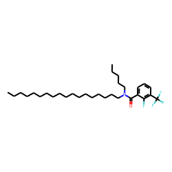 Benzamide, 2-fluoro-3-trifluoromethyl-N-pentyl-N-octadecyl-