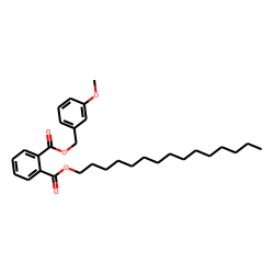 Phthalic acid, 3-methoxybenzyl pentadecyl ester