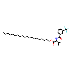 L-Valine, N-(3-trifluoromethylbenzoyl)-, eicosyl ester