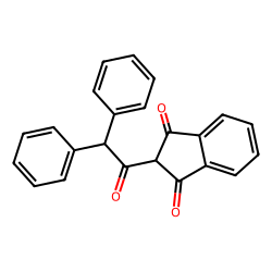 1H-Indene-1,3(2H)-dione, 2-(diphenylacetyl)-