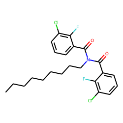 Benzamide, 3-chloro-2-fluoro-N-(3-chloro-2-fluorobenzoyl)-N-nonyl-