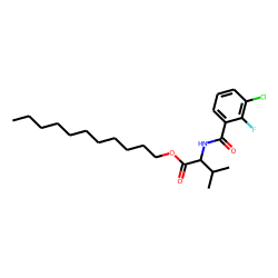 L-Valine, N-(3-chloro-2-fluorobenzoyl)-, undecyl ester