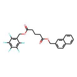 Glutaric acid, naphth-2-ylmethyl pentafluorobenzyl ester