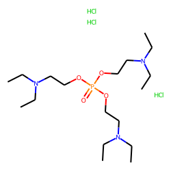 Phosphate, tris(2-diethylaminoethyl)-, trihydrochloride