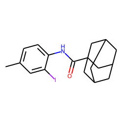 1-Adamantanecarboxamide, N-(2-iodo-4-methylphenyl)-