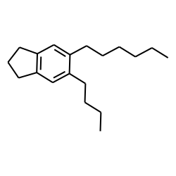 1H-Indene, 5-butyl-6-hexyl-2,3-dihydro-