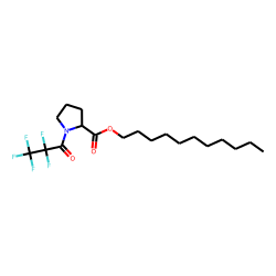 l-Proline, n-pentafluoropropionyl-, undecyl ester