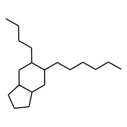 1H-Indene, 5-butyl-6-hexyloctahydro-