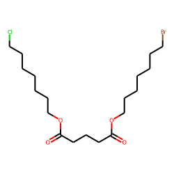 Glutaric acid, 7-chloroheptyl 7-bromoheptyl ester
