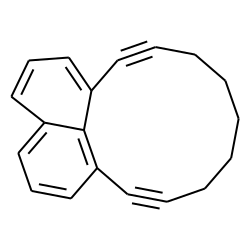 Naphtho[1,8',8:c,d]cyclododeca-1,6-diyne
