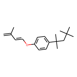 4-(1,1,3,3-Tetramethylbutyl)phenyl-3-methyl-1,3-butadienyl ether