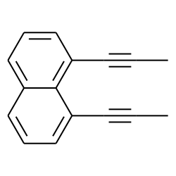 Naphthalene, 1,8-di-1-propynyl-