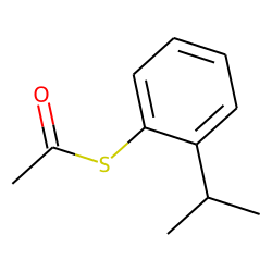 2-Isopropylbenzenethiol, S-acetyl-