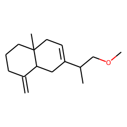 Eudesma-4(15),7-dien-12-yl methyl ether