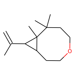 9-Isopropenyl-7,7,8-trimethyl-4-oxatricyclo[6.1.0]nonane