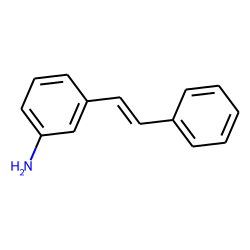 Benzenamine, 3-(2-phenylethenyl)-, (E)-