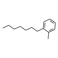 Benzene, 1-heptyl-2-methyl